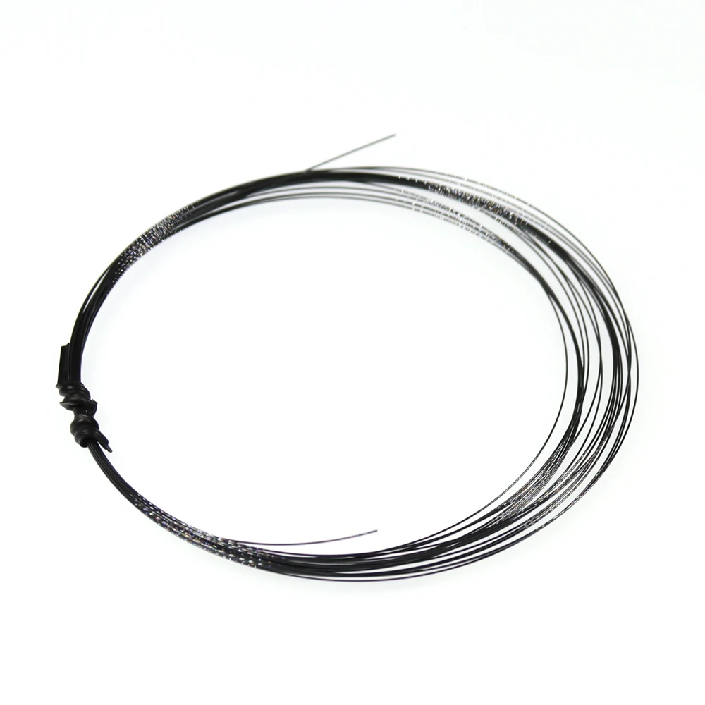 Wifreo 15ft/4.6m No Kink Titanium Leader Line Saltwater Pike Fishing Leaders / Trace Fly Tying Wiggle Tail Link Wire