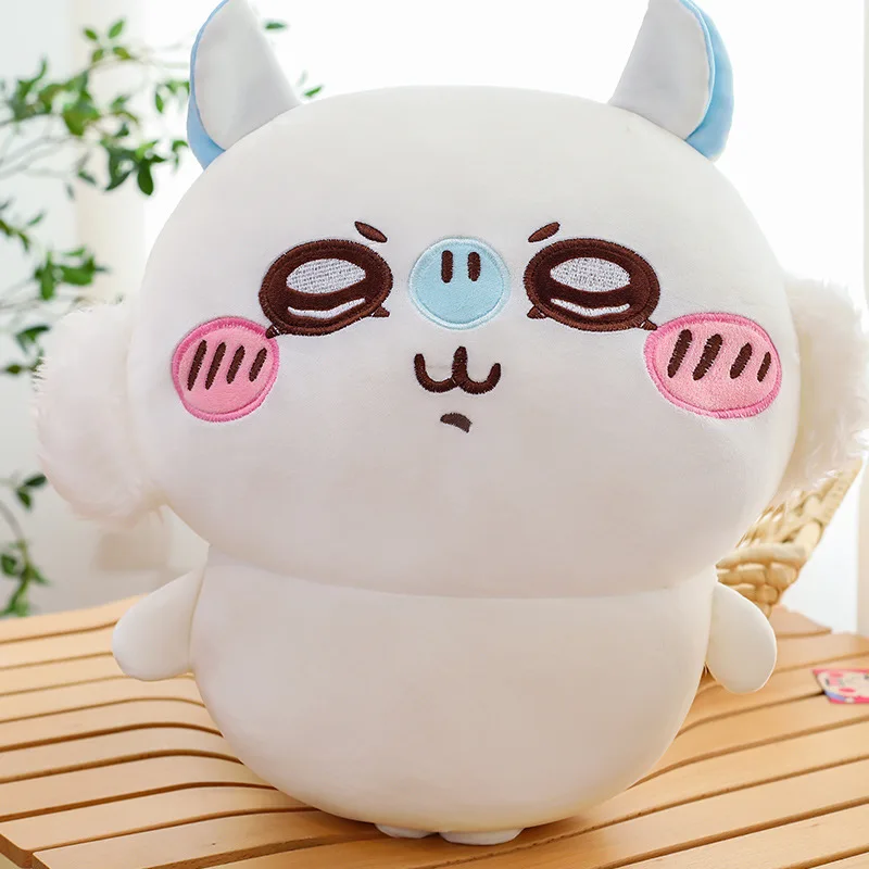 Фото Горячая 30-80 см Kawaii Hachiware Momonga плюшевые игрушки плюшевые куклы мягкие, но не легко деформируемые плюшевые украшения комнаты подарок на день рождения №5