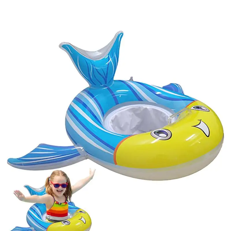 

Inflatable Pool Ring Fish Pool Floats Swim Float Loungers Tube Rings Inflatable Pool Tubes Summer Swimming Ring Water Fun Beach