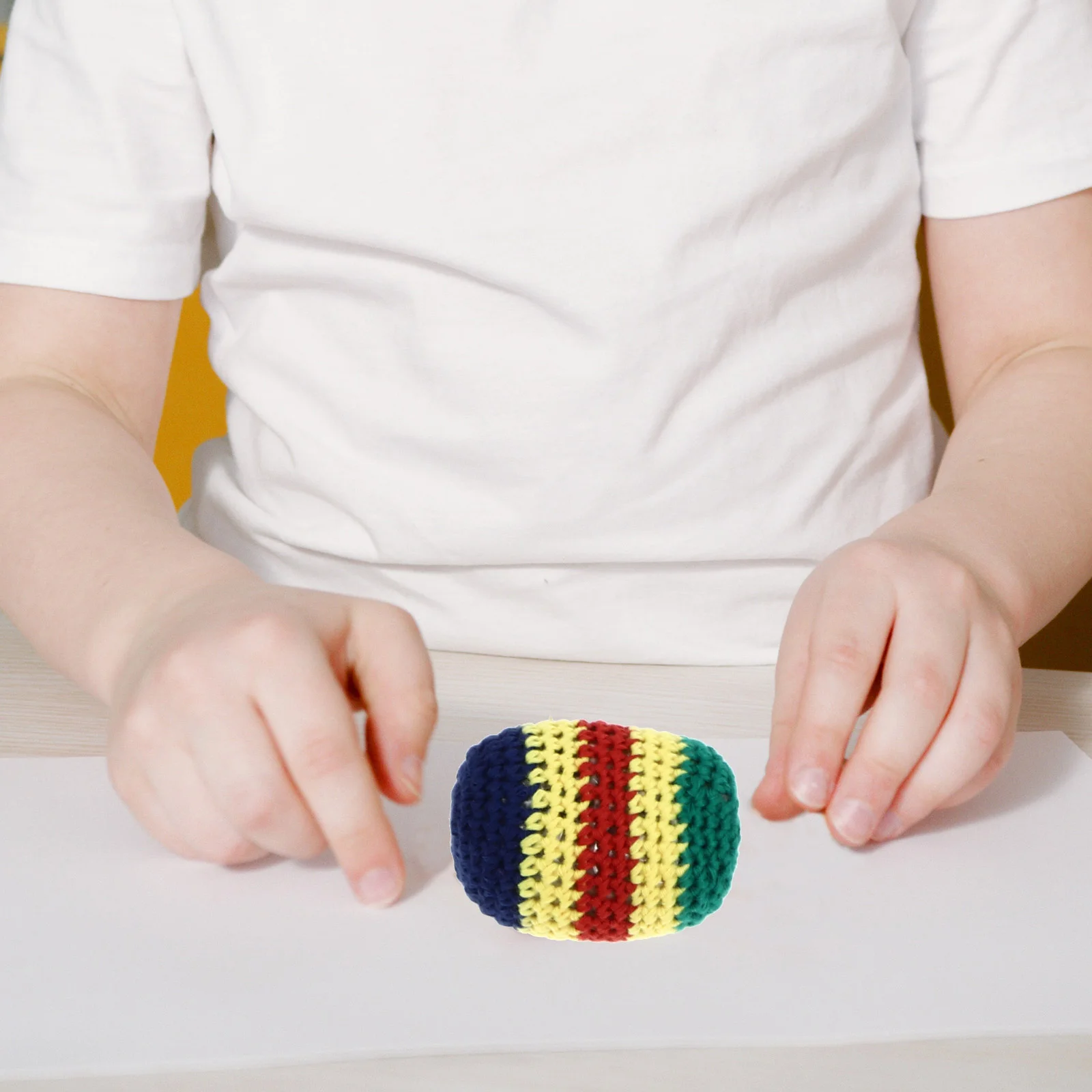 5 шт. шерстяной мешок с песком тканые ударные шарики игрушки для дома специальная