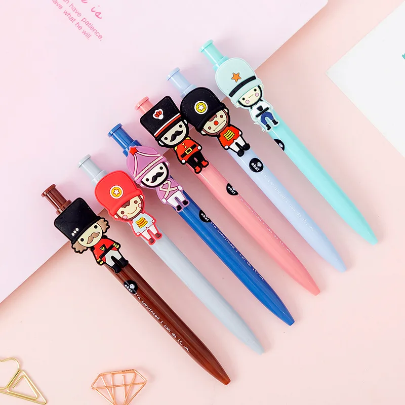 

40 Pc/Lot British Soldier Press Ball Point Pen / Student Prizes /Creative Stationery/Children Christmas Gift
