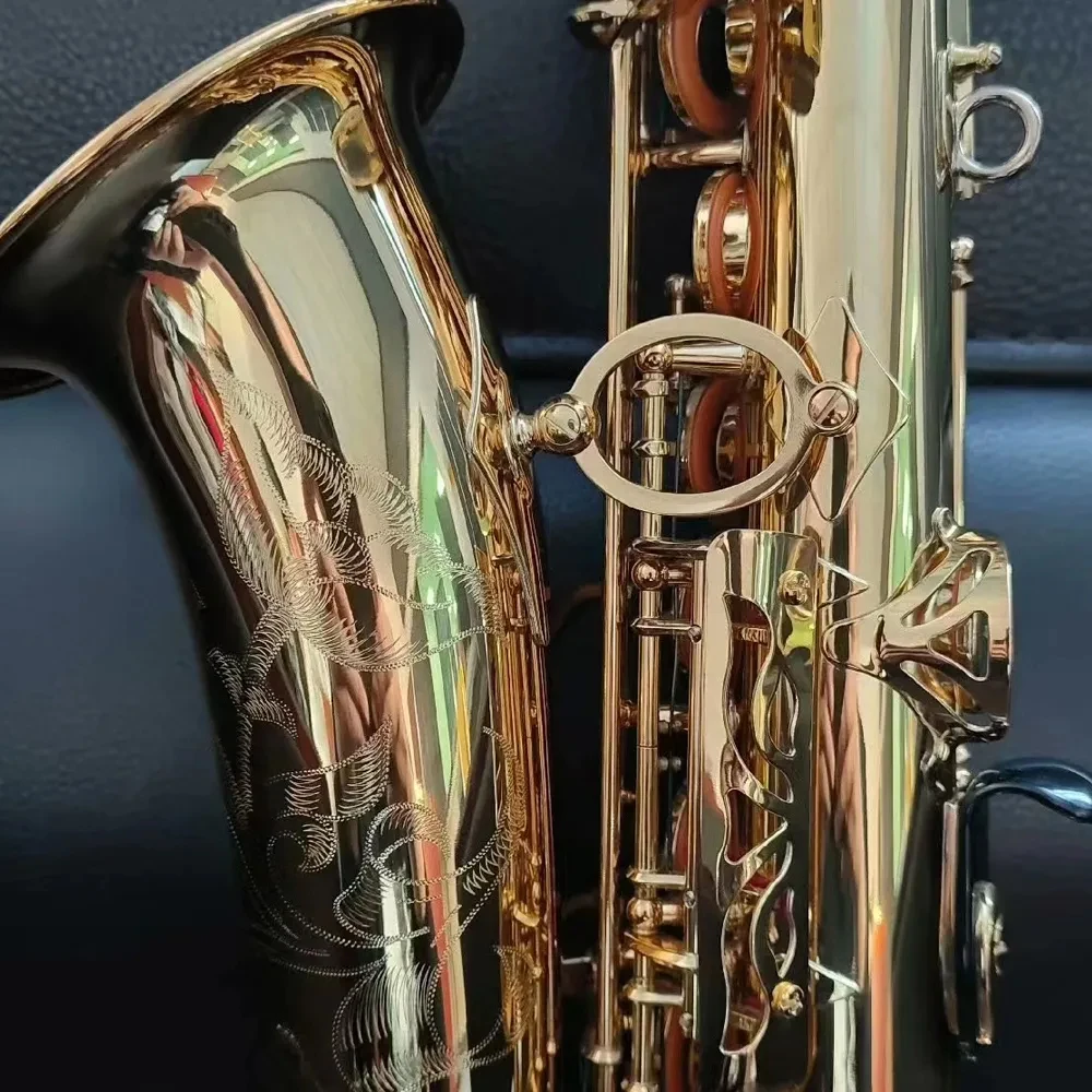 Японское золото 82Z Профессиональный альт-саксофон E-flat Латунь От 1 до Структура