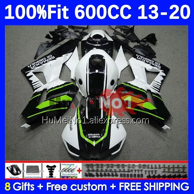 

Инъекция для HONDA CBR600 CBR 600RR 600 RR CC 108No.16 600F5 CBR600RR F5 13 14 15 16 2017 2018 2019 2020 Обтекатели черный в наличии