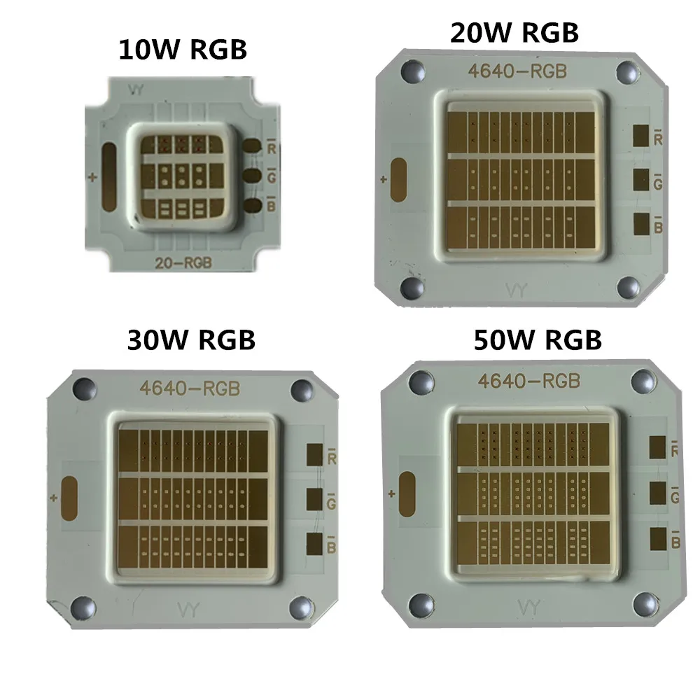 

RGB LED лампа COB Epistar 10W 20W 30W 50W 100W