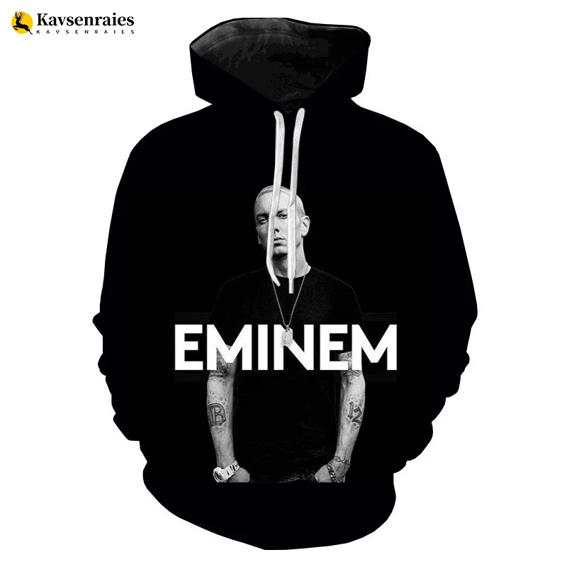 

Худи Eminem 3D в стиле хип-хоп с принтом рэпера, уличная одежда в стиле Харадзюку, свитшоты с капюшоном для мужчин и женщин, модный Повседневный п...