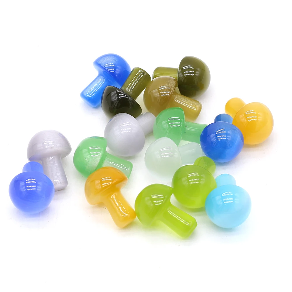 4 шт. подвеска из натурального камня в форме гриба | Украшения и аксессуары