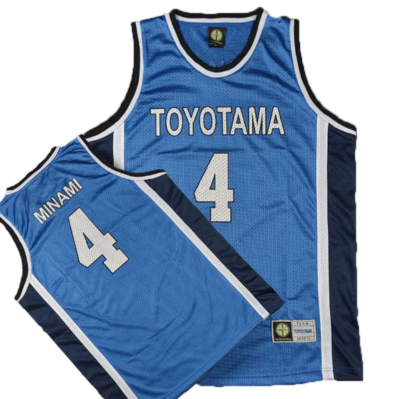 

Аниме Slam Dunk TOYOTAMA MINAMI 4 # баскетбольная майка Косплей