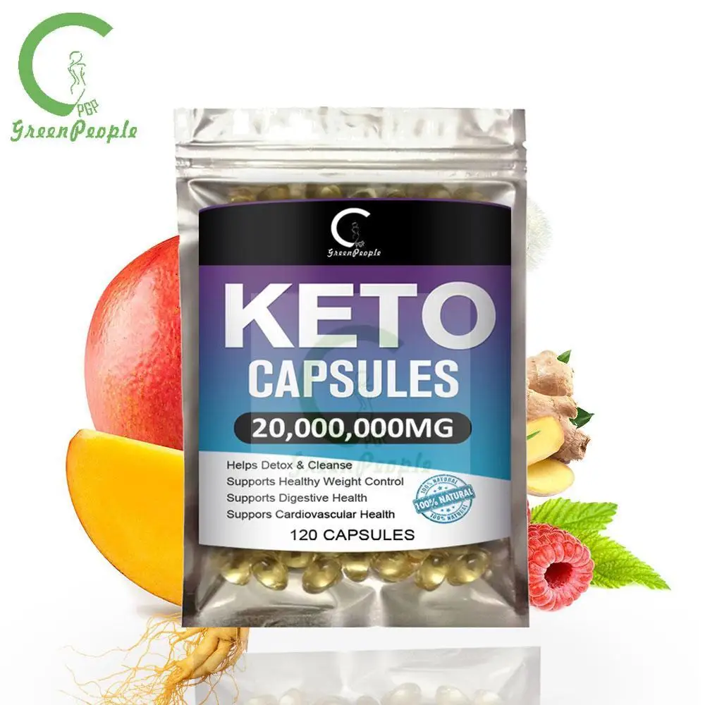 

GPGP Greenpeople BHB Ketogenic Slimming Capsule Malic Acid Burn Fat Accelerated metabolism Weight Loss Product Keto Diet