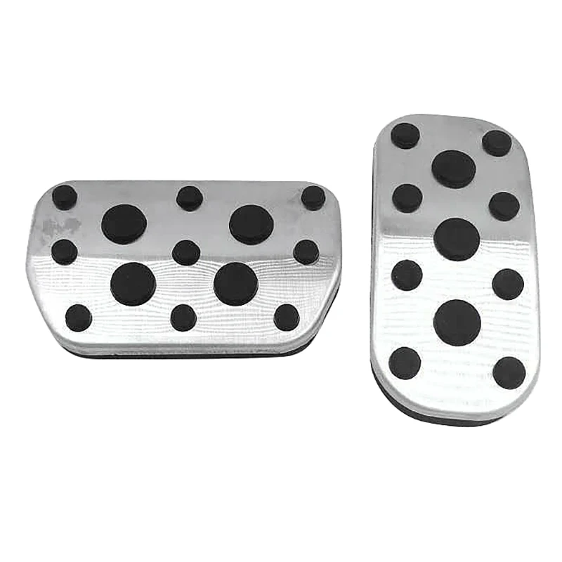 

2 шт., крышка педали тормоза и педали акселератора из нержавеющей стали для Toyota C-HR CHR IZOA Corolla