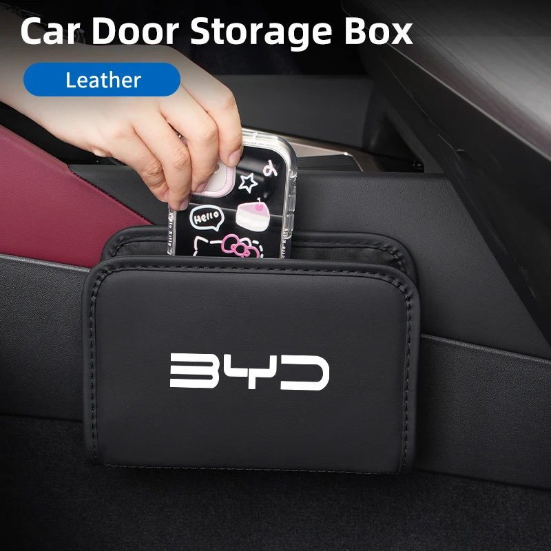 Автомобильный кожаный центральный органайзер для BYD M6 G3 G5 T3 F3 I3 F0 F6 S6 S8 E5 E6 G6 L3 S7 Tang