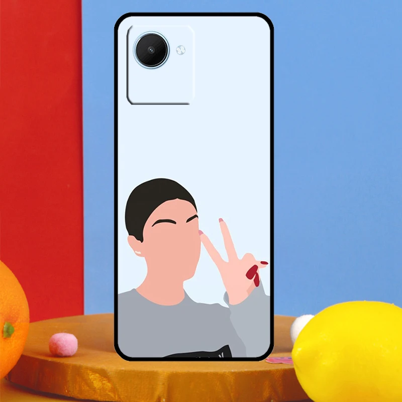 Charli dɺrelio для Realme 12 9 10 11 Pro Plus C67 C55 C53 C51 C35 C33 C30 C25s C21Y C31 GT5 GT Neo 6 Чехол