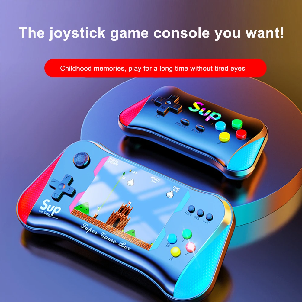 

X7M Game Console 3.5 inch Handheld Game Players Retro SUP Video Game Console Portable Mini Gamepad with 500 Games
