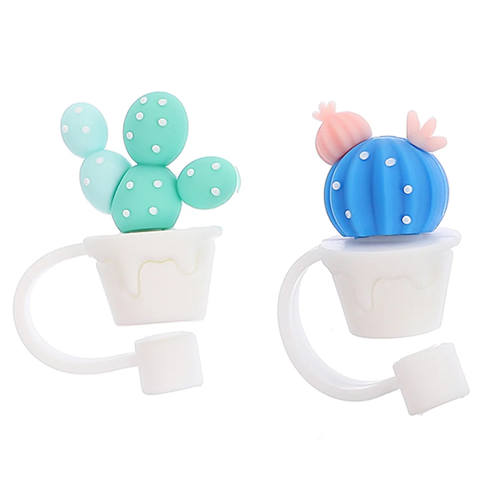 

Straw Cover Tips Silicone Covers Caps Cap Drinking Plug Straws Reusable Plugs Tip Cute Protector Toppers Adorable Topper Lids