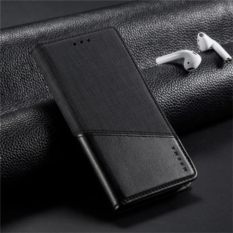 

P30Lite P50 Pro Leather Wallet Flip Case for Huawei P40 Lite E Luxury Case RFID Blocking Shell Huawei P50 P 30 40 Pro Cover