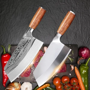 kitchen knives professional chef knife cooking handmade fixed blade chinese knife kitchen utensils and gadgets vegetable cutter free global shipping