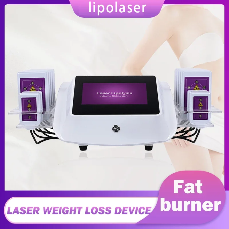 Аппарат Lipolaser для нанесения сим-сигнала на тело 10 больших 4 маленьких лазерных
