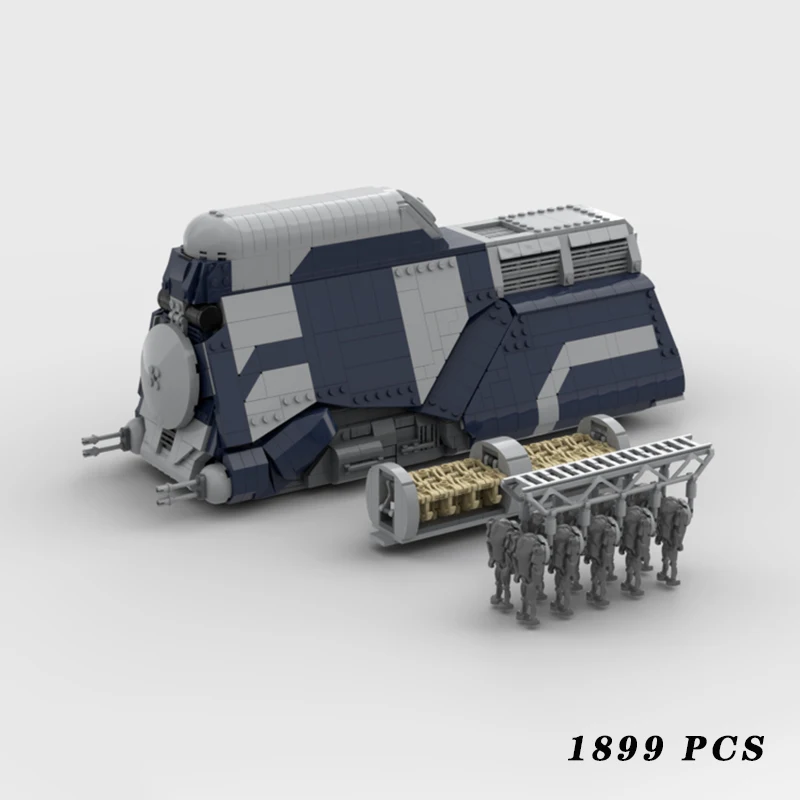 

Space War UCS Heavy Armored Anti Gravity Transport Vehicle MOC Building Block Model Display Toys Child Christmas Gifts