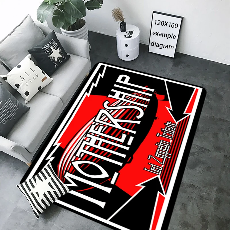 Светодиодный Противоскользящий Напольный Коврик Zeppelin Для Гостиной Входная