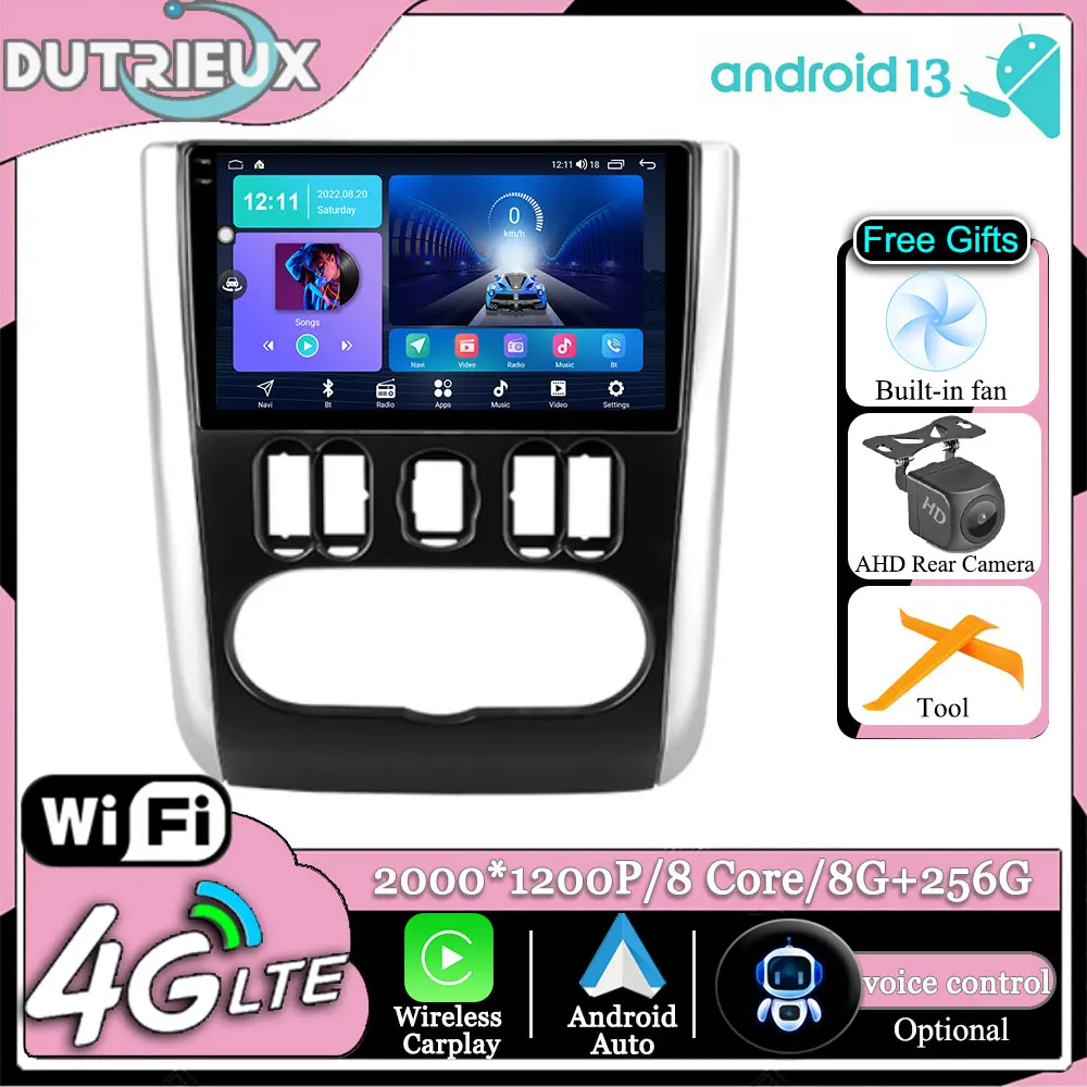 

Android 13 For Nissan Almera 3 G15 2012 - 2019 Carplay Car Radio Multimedia Monitor Screen TV Video Player Navigation stereo GPS