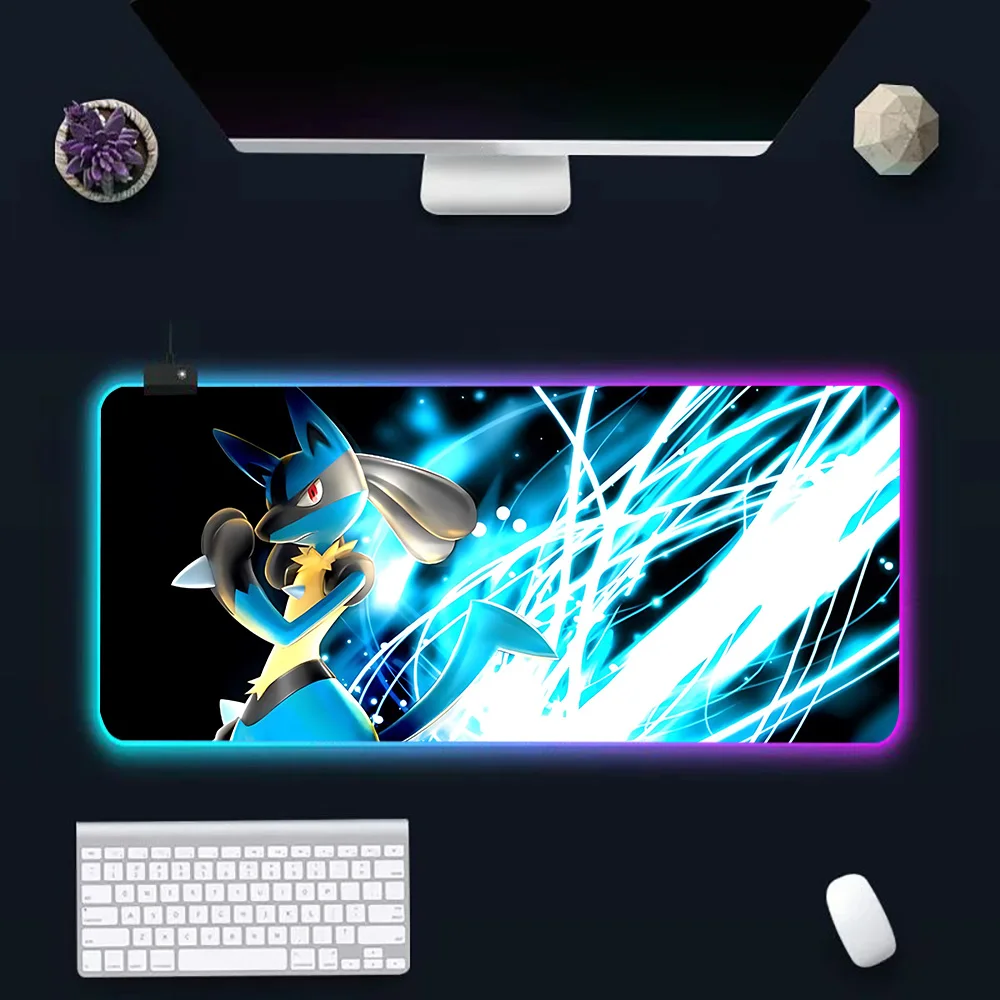Симпатичный детский игровой коврик для мыши с RGB-подсветкой клавиатуры и