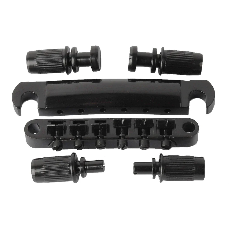 1 комплект из 6-струнной гитары Tune-O-matic Bridge и хвостовик со стойками для