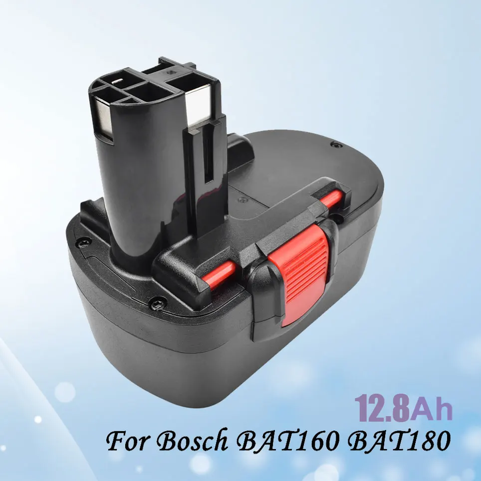 

2022 18V 12800mAh NiMH Battery for Bosch X-CEL PSB18· X-CEL PSB 18· RZ18V· PSR18VE-2· PSR18· PSR 180· Lawn Mower Battery