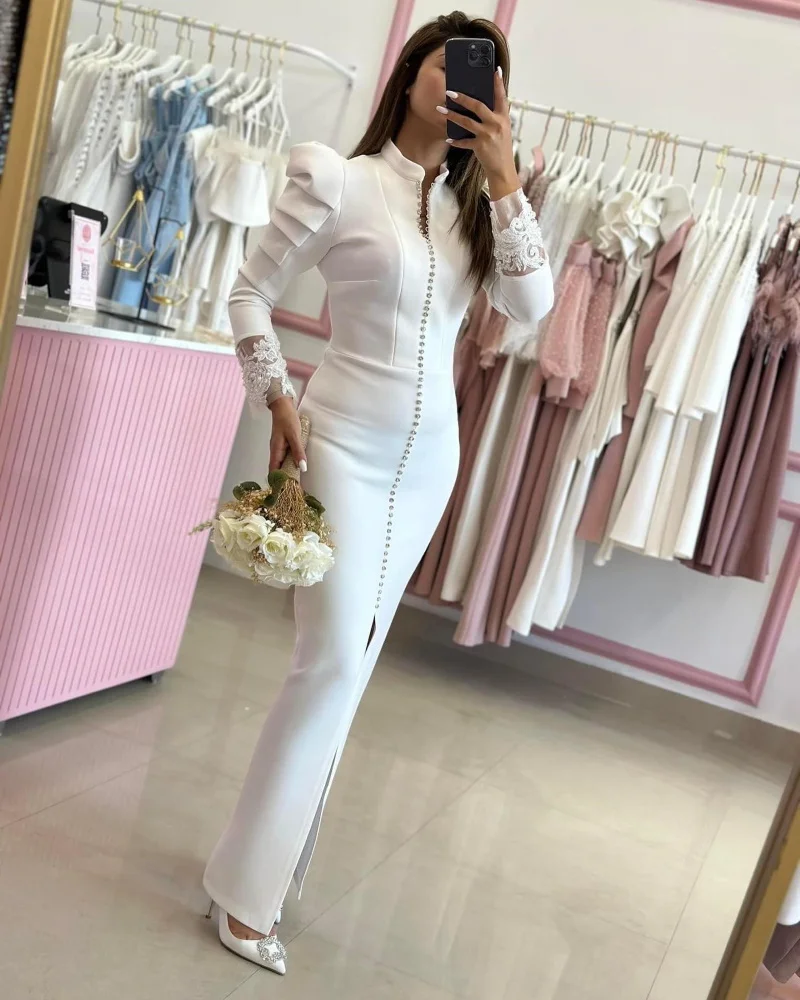 Женское вечернее платье-футляр элегантное кружевное прямое платье с круглым