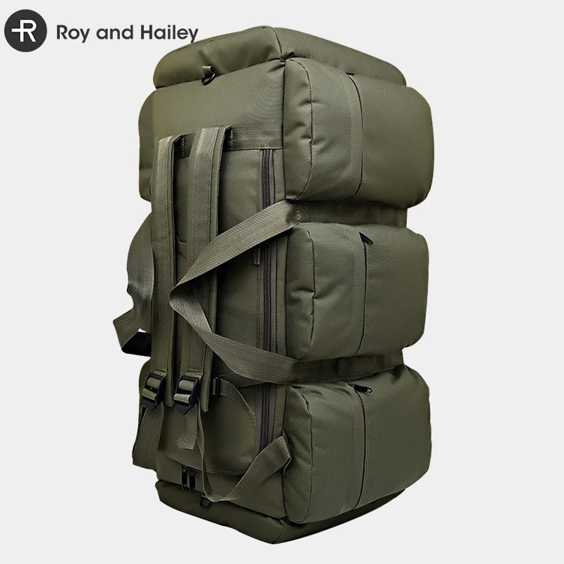 

100L Large Luggage Camping Bag Army Backpack Men's Outdoor Travel Shoulder Hiking Trekking Trip Tourist Military Tactical Bags