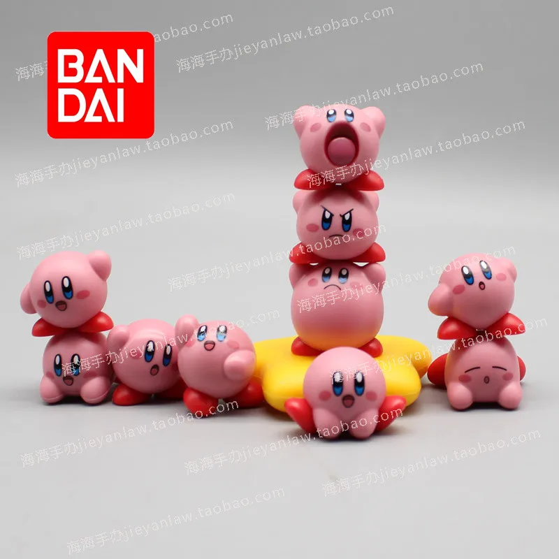

New Anime Action Figures Q Version Of Cartoon Kirby Model Blind Box Cake Decoration Healing Ornaments Surrounding Toy Gifts