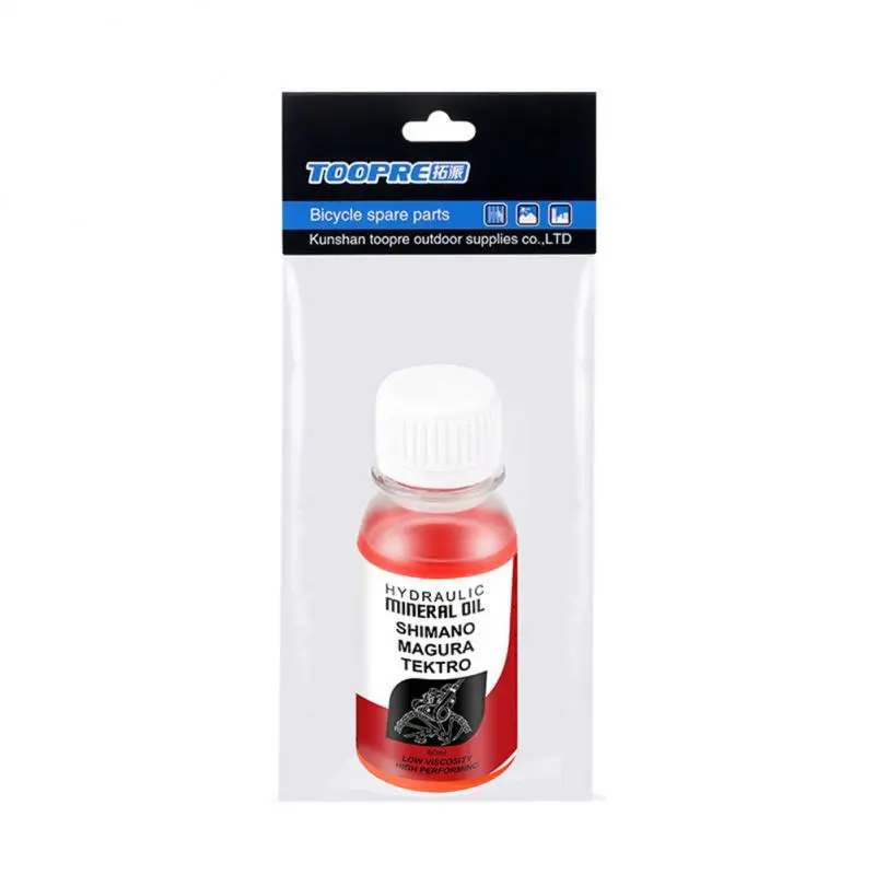 Велосипедное тормозное минеральное масло 60 мл достаточная емкость жидкая