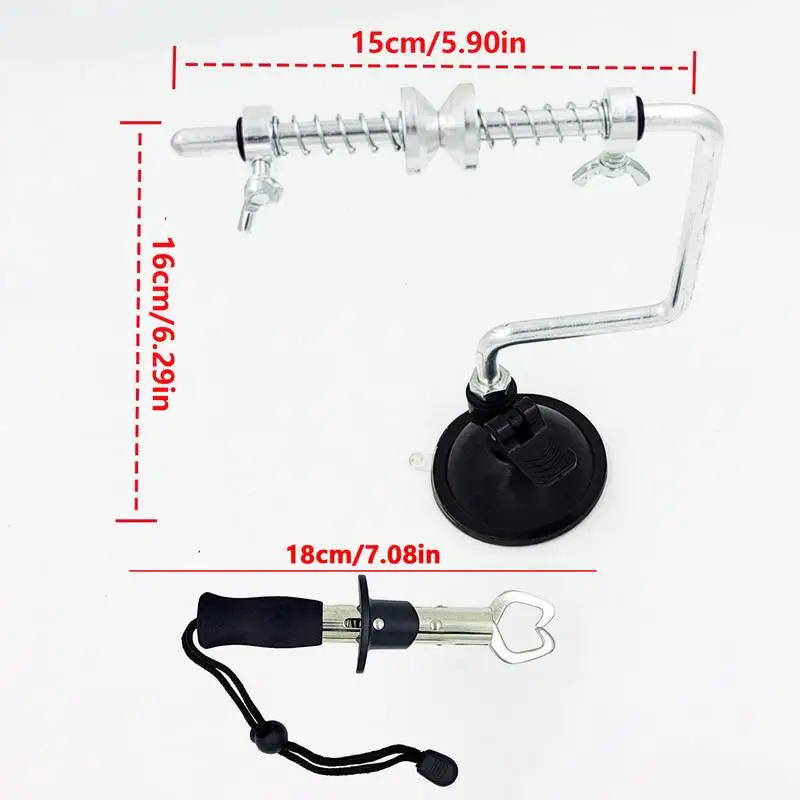 Набор рыболовных инструментов плоскогубцы для рыбалки резаки лески 6 шт.