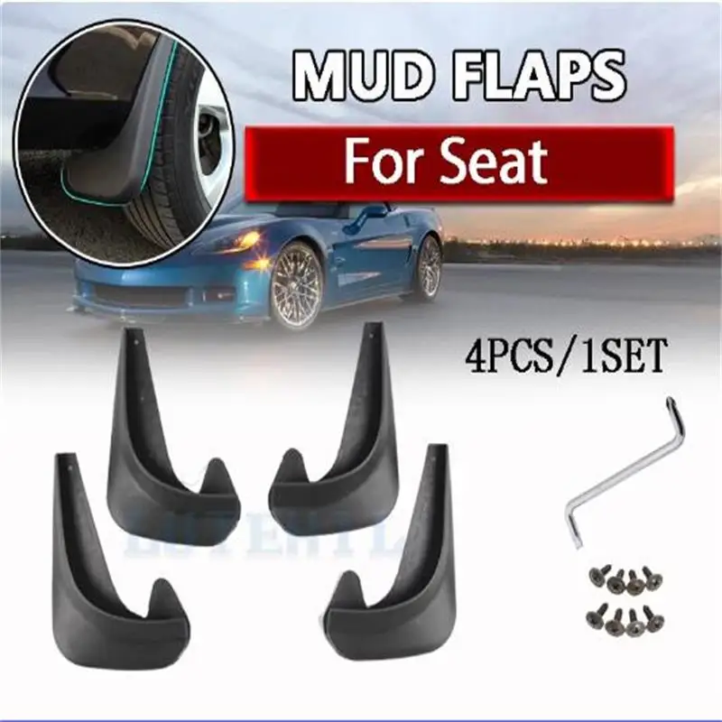 Универсальный Комплект Брызговиков Для Alhambra Altea Cordoba Exeo Ibiza Leon Toledo Mii Arona FR ST —