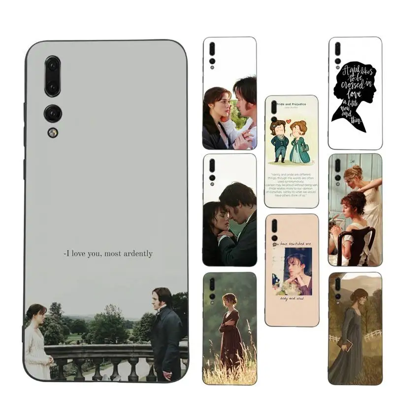 

Pride And Prejudice Jane Austen Phone Case for Redmi 8 9 9A for Samsung J5 J6 Note9 for Huawei NOVA3E Mate20lite cover