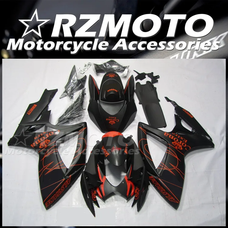 

Новая модель, Обтекатели для мотоциклов, подходит для Suzuki послепродажный АБС 600 750 k6 k7 2006 2007 06 07, комплект обтекателей для кузова