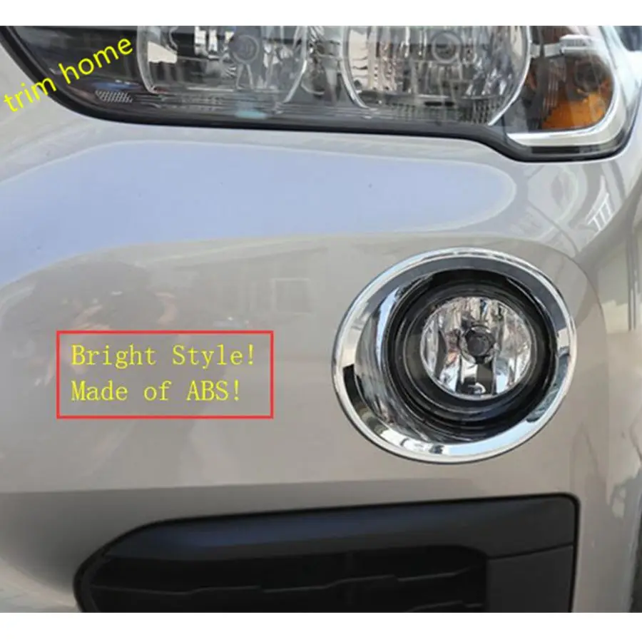 Хромированные/черные передние противотуманные фары декоративное кольцо