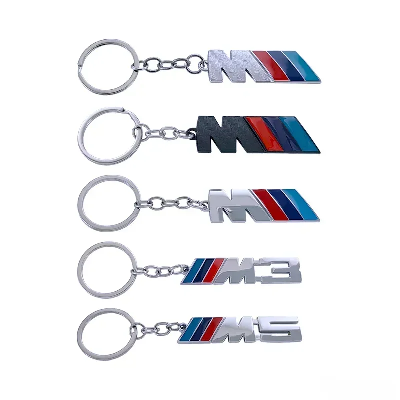 Автомобильный металлический брелок для ключей подвески аксессуары BMW M Power M3 M5 M4 E46