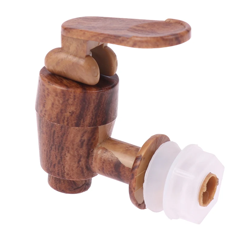Wood grain 12mm Leak Proof Faucet Water Tap Glass Wine Bottl