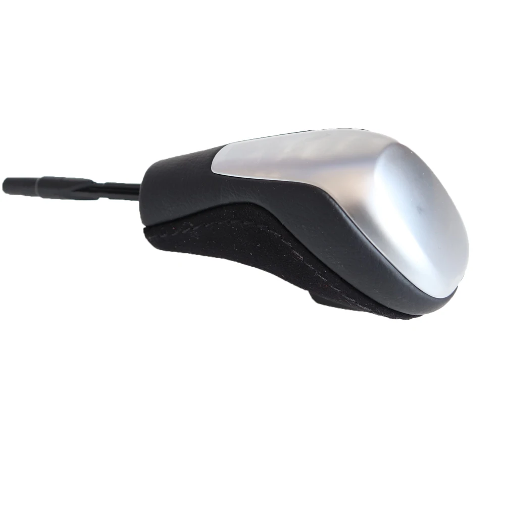 

Black Suede Silver Car Truck Styling Automatic AT Gear Shift Knob Stick For BMW E46 E60 E39 E83 E53 E61 3 5 7 Z4 Z3 E53 E60 X5