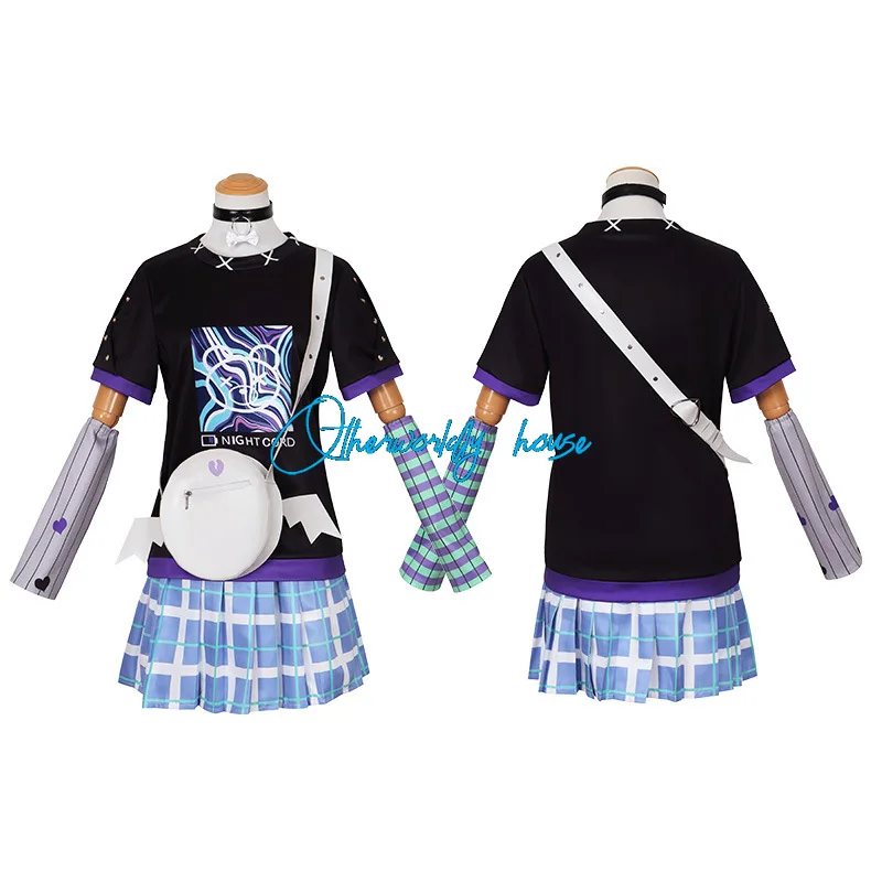 Аниме проект секай красочные сценические костюмы для косплея Asahina Mafuyu Mizuki Yoisaki