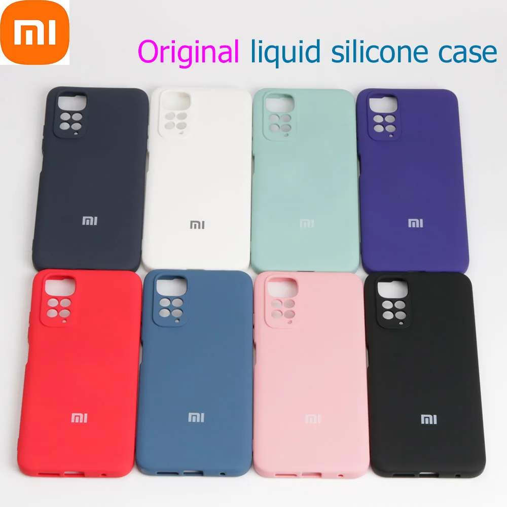 

For Xiaomi Redmi Note 11 4G Global Case Redmi 11S 4G 11Pro 4G Cover Shockproof Liquid Silicon Phone Case Redmi Note 11Pro 5G