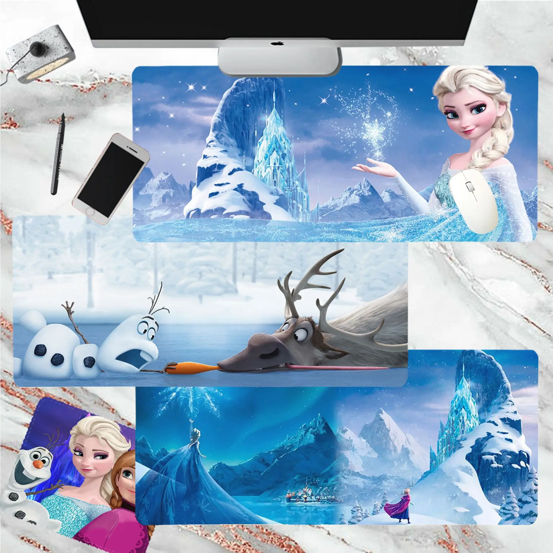 

Игровой коврик для мыши «Холодное сердце» Disney, игровой коврик для клавиатуры, геймерский Размер