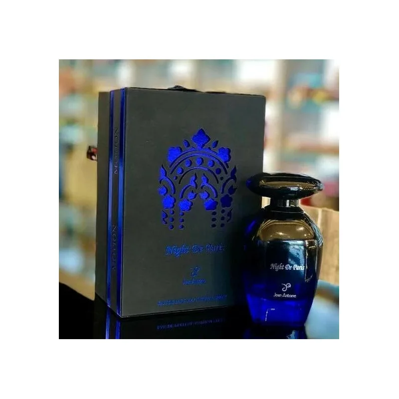 Духи Jean Antoine Night De Paris Blue парфюмерная вода 100 мл унисекс парфюм Жан Антуан Ночь