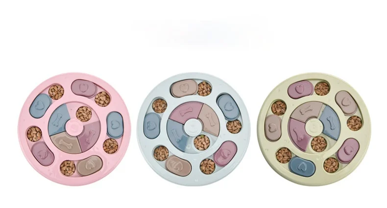 Игрушки-головоломки для собак медленная кормушка интерактивный дозатор щенков