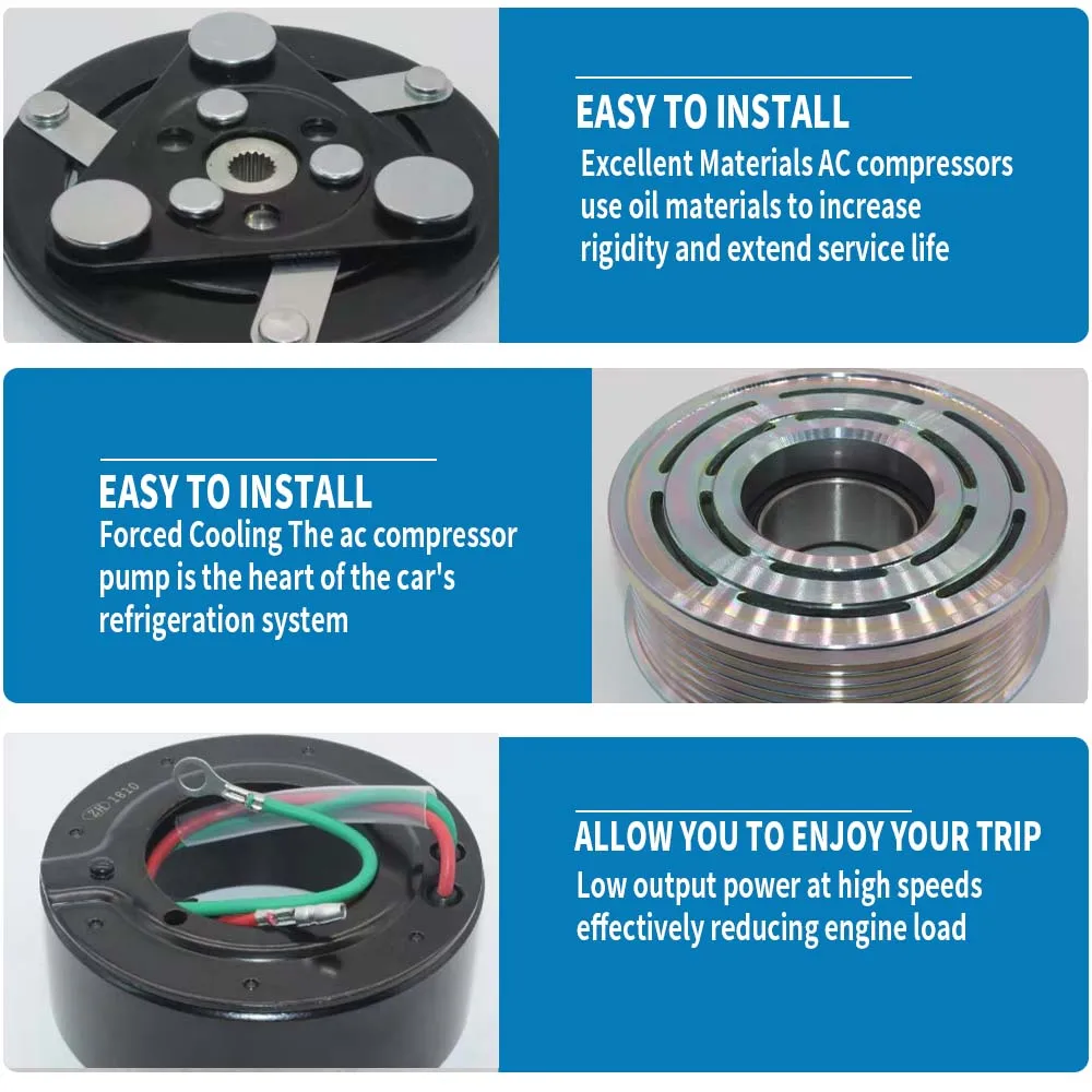 TRSE09 Муфта компрессора переменного тока 12 В для Honda CR-V 2 0 38800RNCZ010 RE2 38900-RZV-G01 38900-RZV-G02