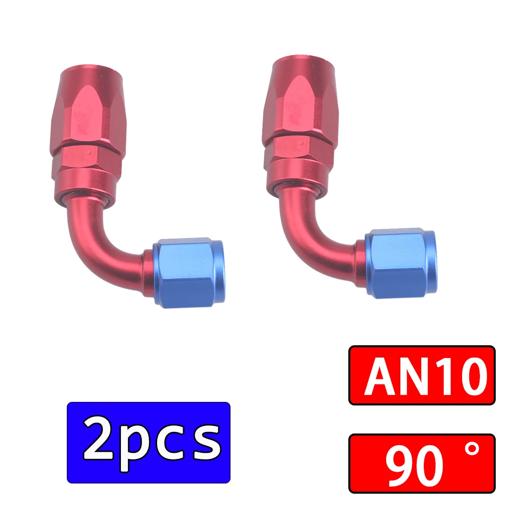 

2 шт. Универсальный черный AN4, AN6, AN8, AN10, прямой 45, 90, 180 градусов, масло, топливо, фотомасло, шланг, адаптер, комплект