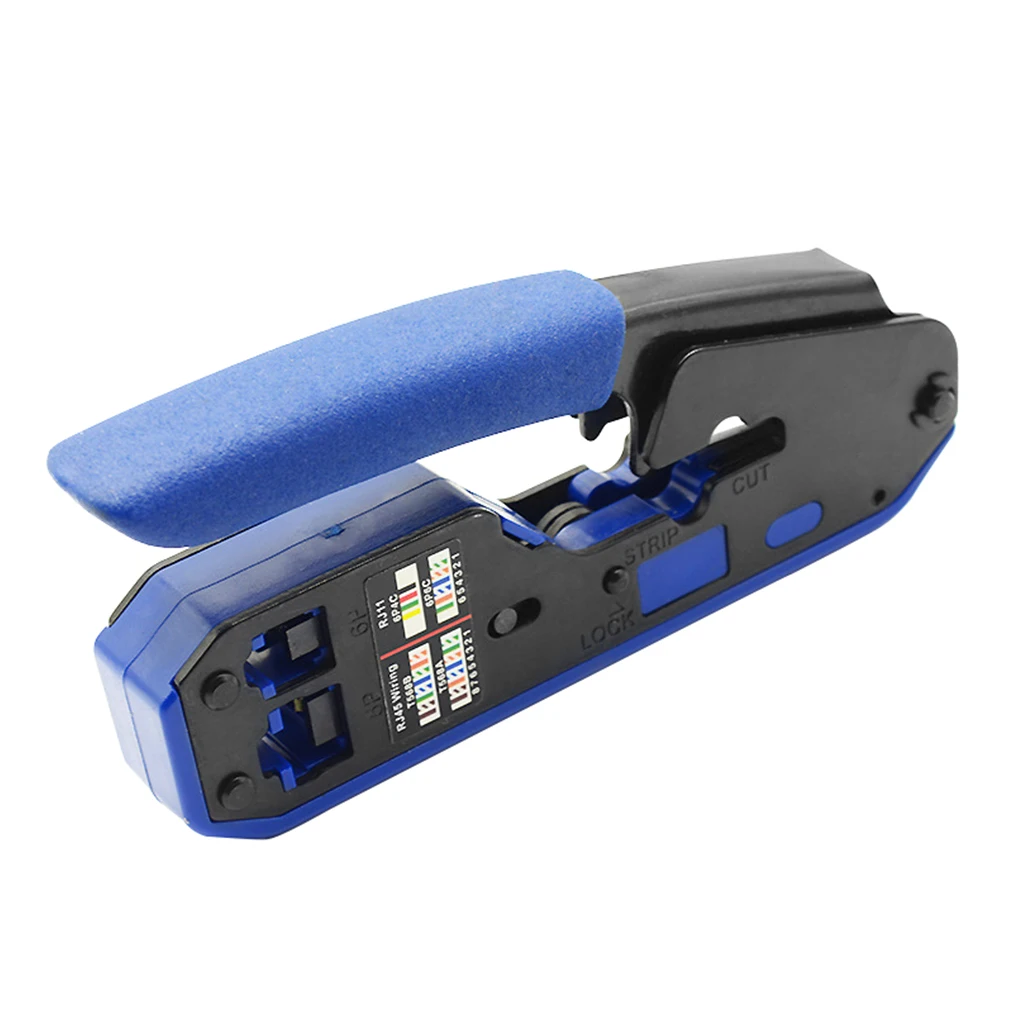 

Rj45 Tool Network Crimper Cable Stripping Plier Stripper for Rj45 Cat6 Cat5E Cat5 Rj11 Rj12 Connector