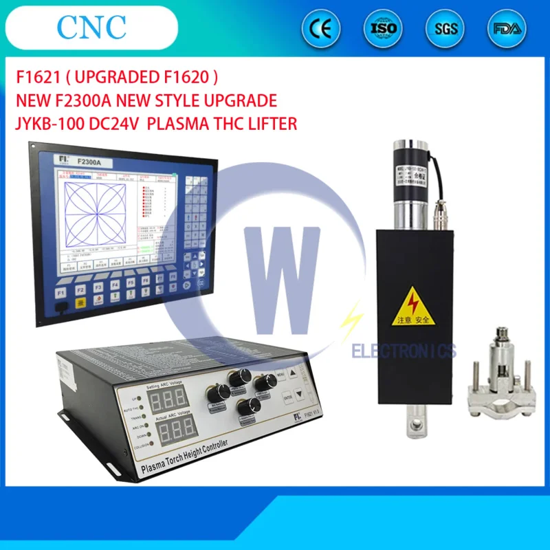 Новый комплект плазменного контроллера F2300a THC обновленный 2-осевой системы ЧПУ