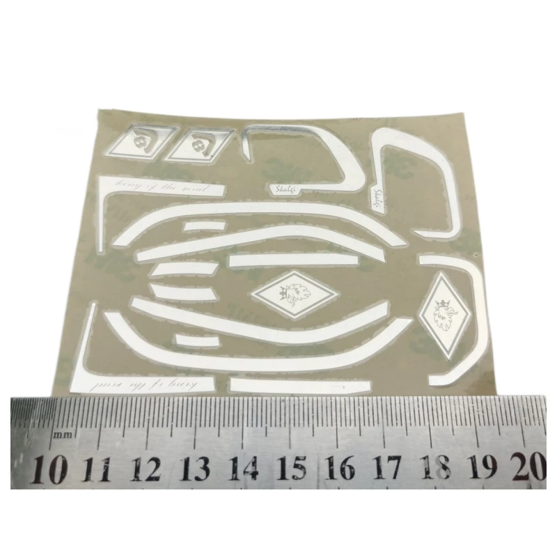 

Wheel Eyebrow/Door Handle Decorative Sticker Decals for 1/14 Rc Car Toys Tamiya Tractor Scan 770s 56368/6x4 Trailer Accessories