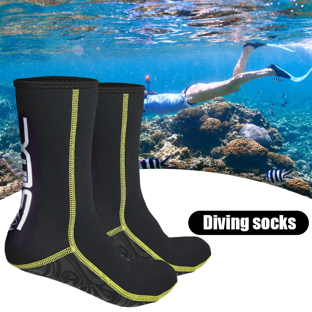 

3mm Neoprene Wetsuit Scuba Diving Socks Anti Slip Underwater Water Sports Warm Gloves Swimming Snorkeling Surfing Equipment