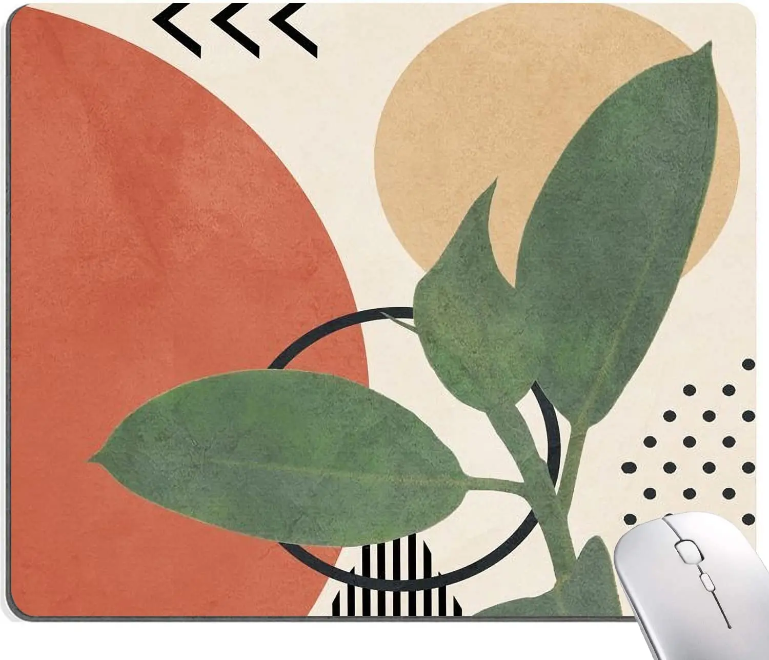 

Modern Abstract Mouse Pad Waterproof Mouse Pad Non-Slip Rubber Base Mouse Pads for Office Home Computer Laptop 9.5x7.9 Inch